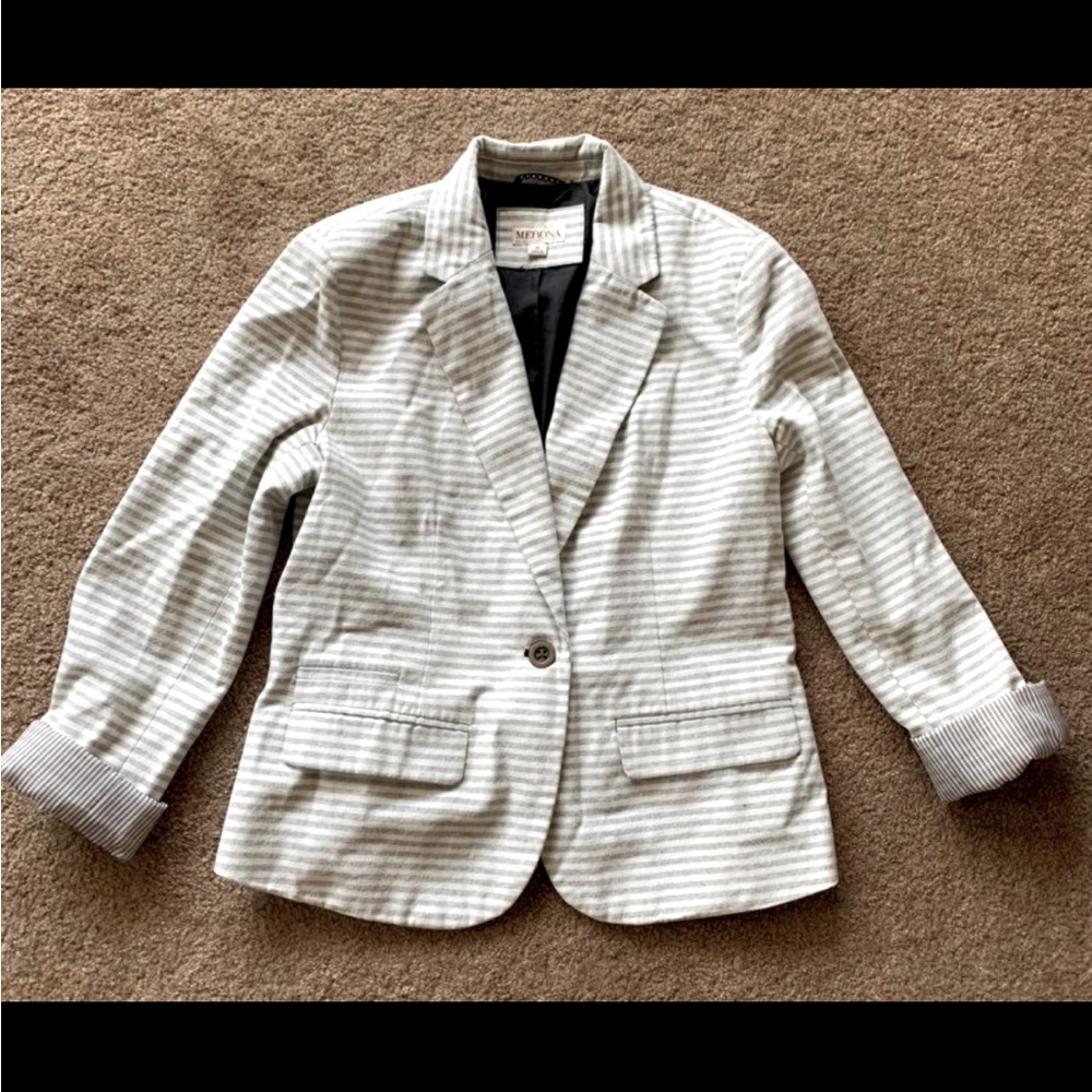 Merona Striped Blazer